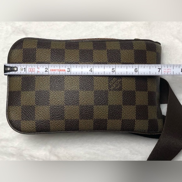 Louis Vuitton Geronimo Damier Ebene Bum Bag;Date Code(CA1057)w/Dust Bag/COA - Picture 10 of 17